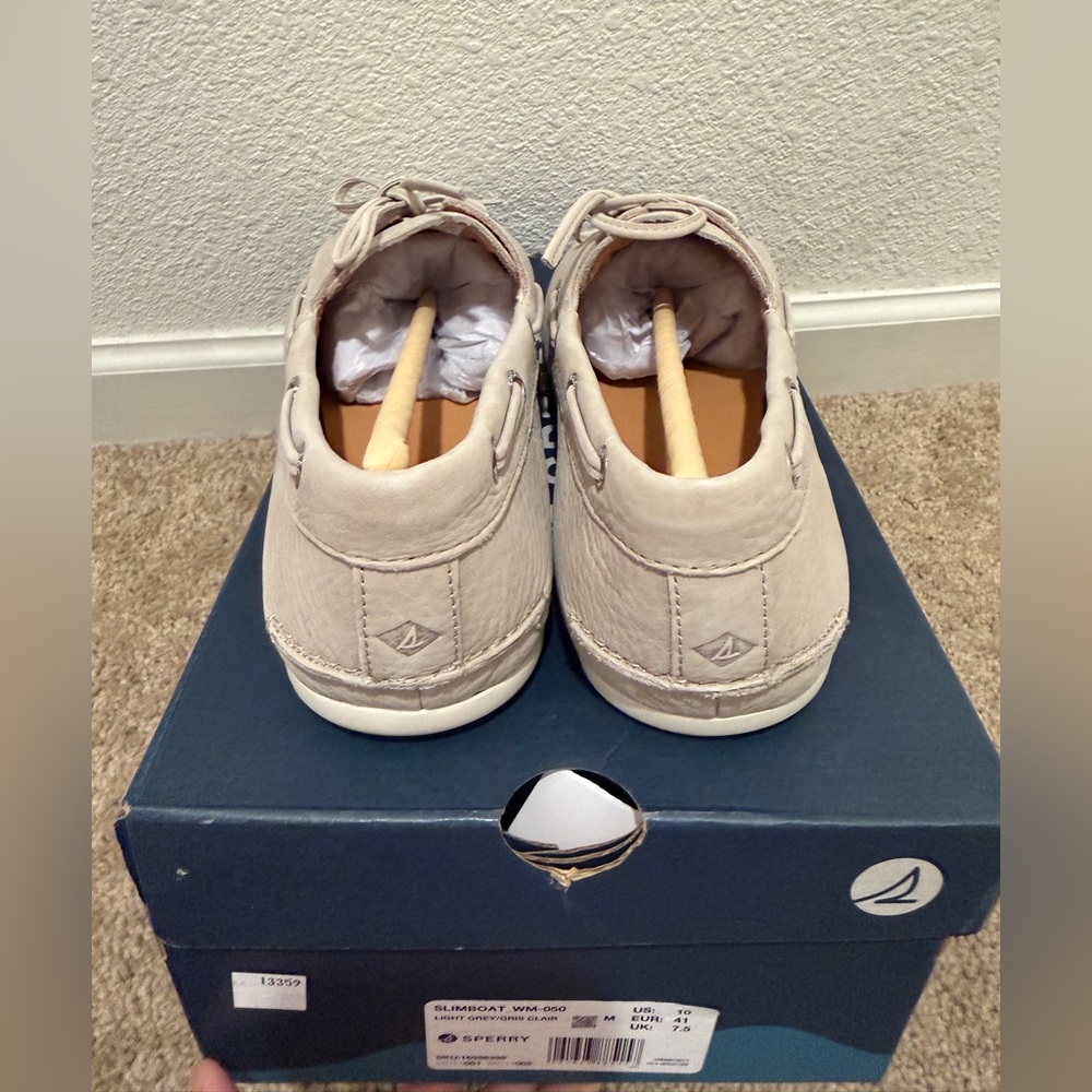“New” Sperry Tan Boat Shoes size10 (Womens) - Picture 4 of 5